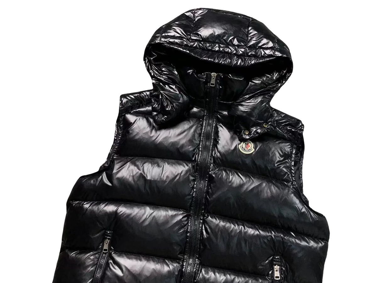 Moncler Bormes Gilet – Black