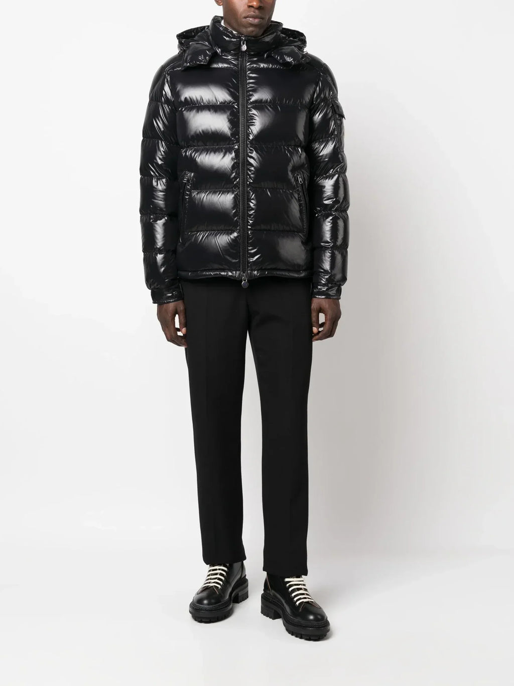 Moncler Maya Jacket – Matte Black