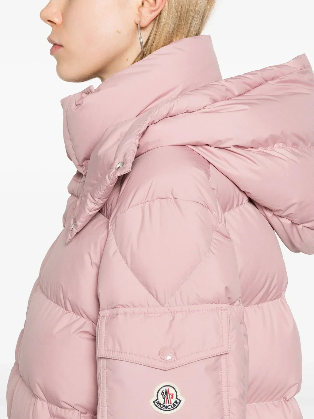 Moncler Maya 70th Anniversary Short Down Jacket – Pink