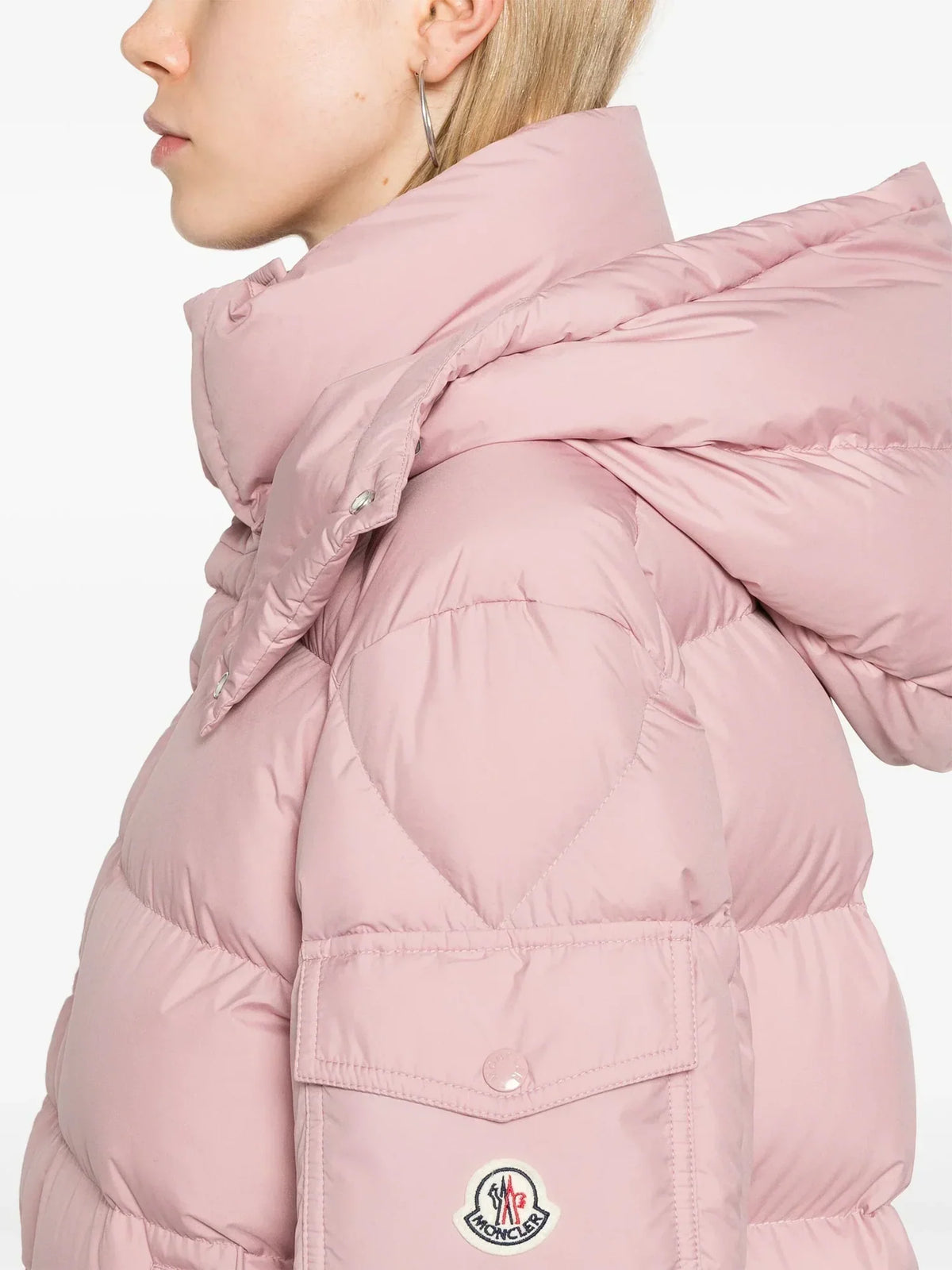 Moncler Maya 70th Anniversary Short Down Jacket – Pink