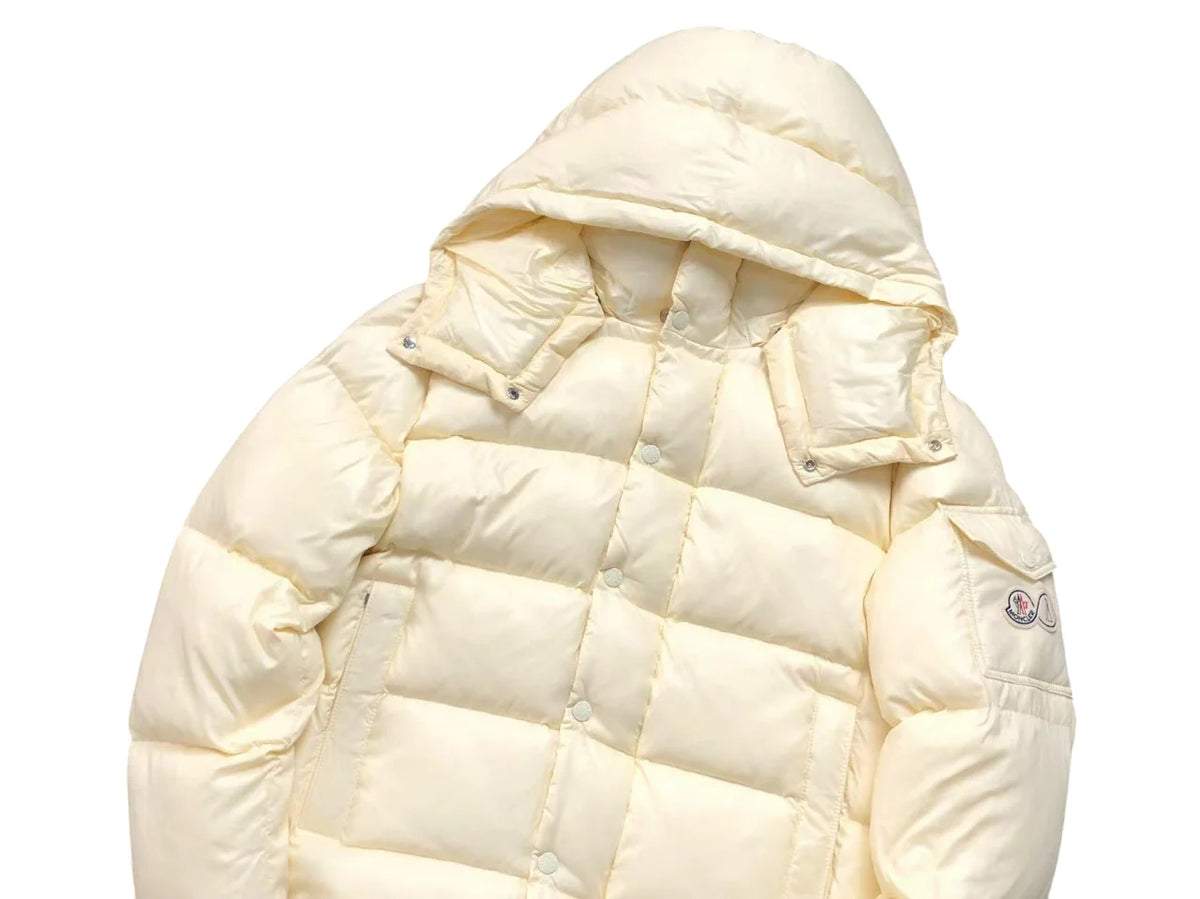 Moncler Maya 70th Anniversary Down Jacket – Cream