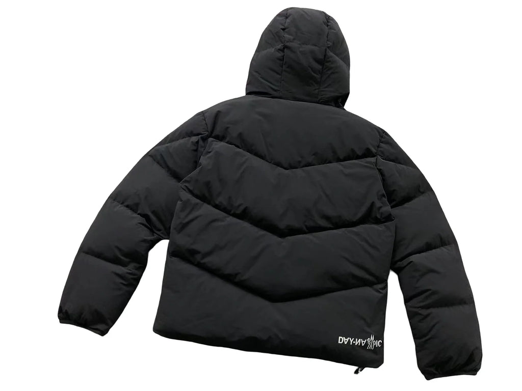 Moncler Arcesaz Long Down Jacket – Black