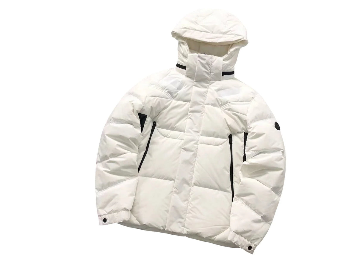 Moncler Technical Down Jacket – White