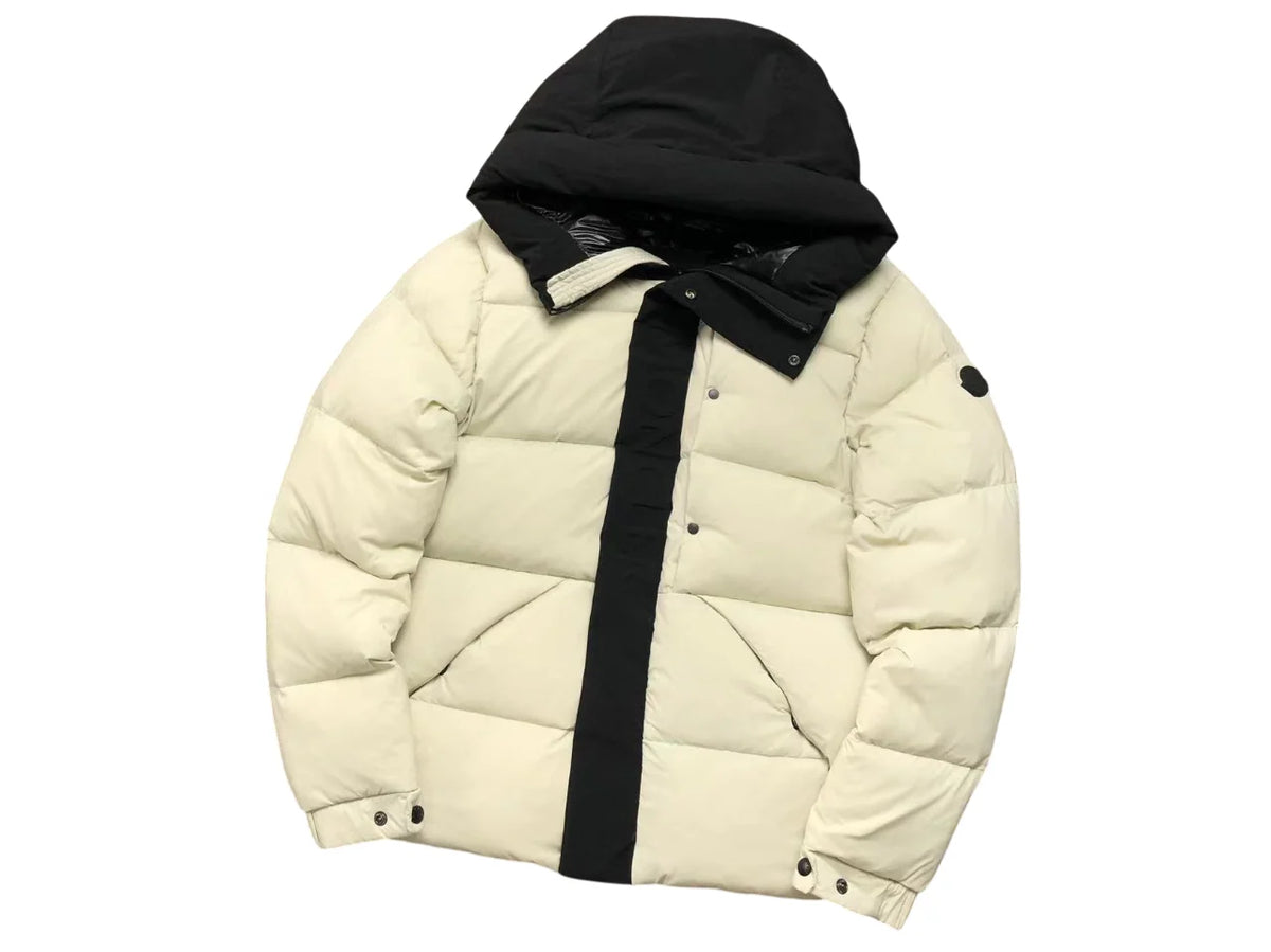 Moncler Madeira Down Jacket – Women's Cream & Black
