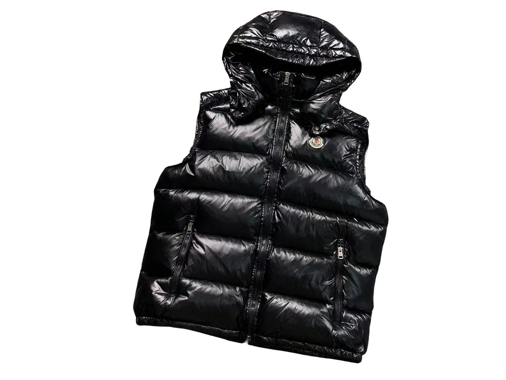 Moncler Bormes Gilet – Black