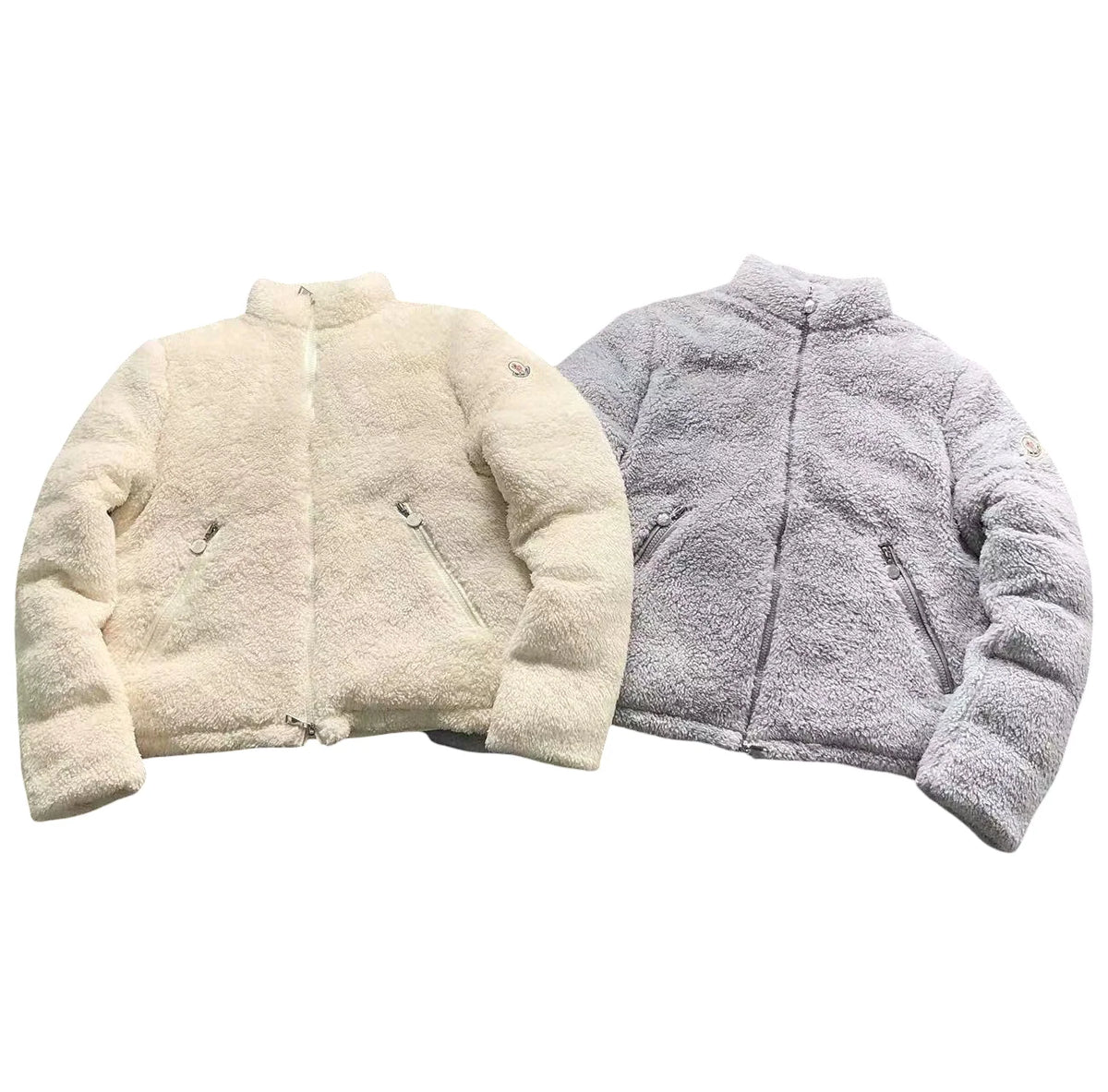 Moncler Polignac Fleece Jacket – Lavender Grey