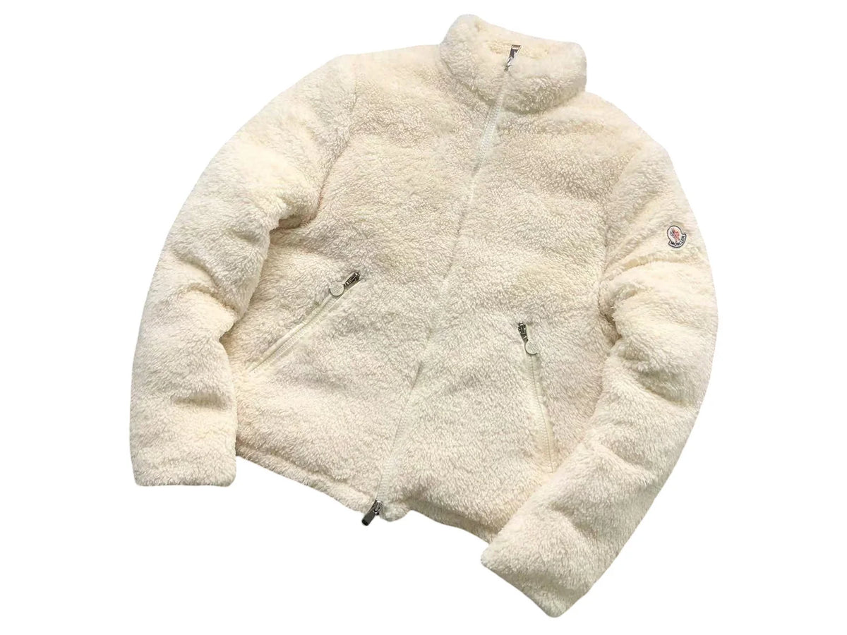Moncler Polignac Fleece Jacket – Cream